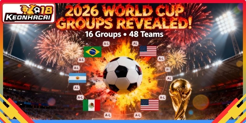 World Cup 2026 được xem là bước ngoặt lịch sử với 48 đội tuyển
